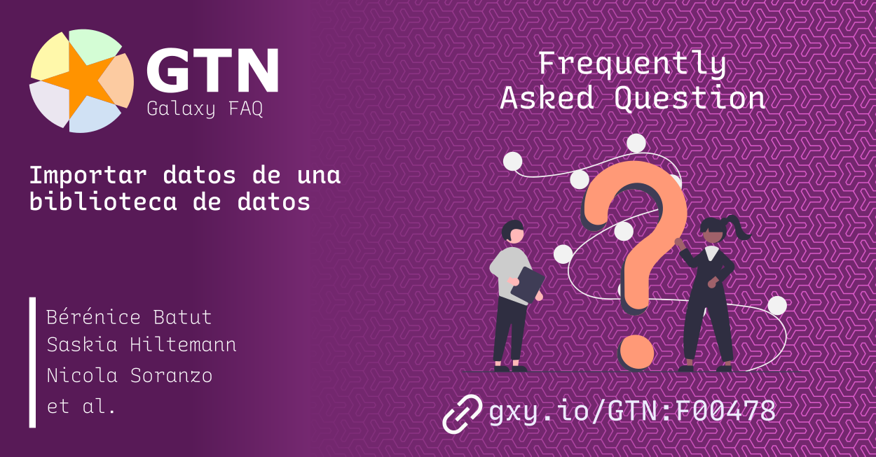 FAQ: Importar datos de una biblioteca de datos